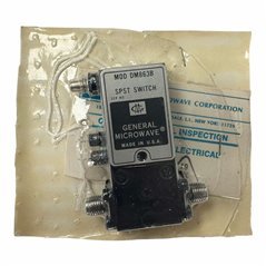 DM863B General Microwave SPST RF Switch SMA Option 20