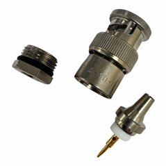 4-10-43 TED RF Connector BNC (m) Straight Clamp Plug 030-00267-0000