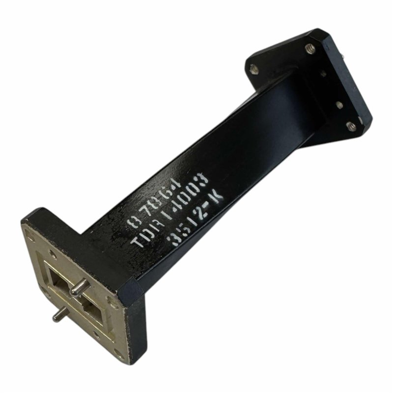 TDR-14003 Waveguide Double Ridge Fixed Twist WRD-750 WRD750 L:100mm