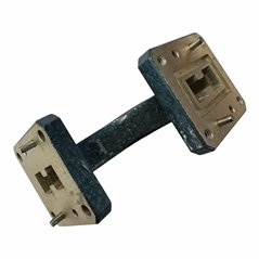 R130 Microwave Research WRD750 WRD-750 H Bend 90D Waveguide Double Ridge Transistion