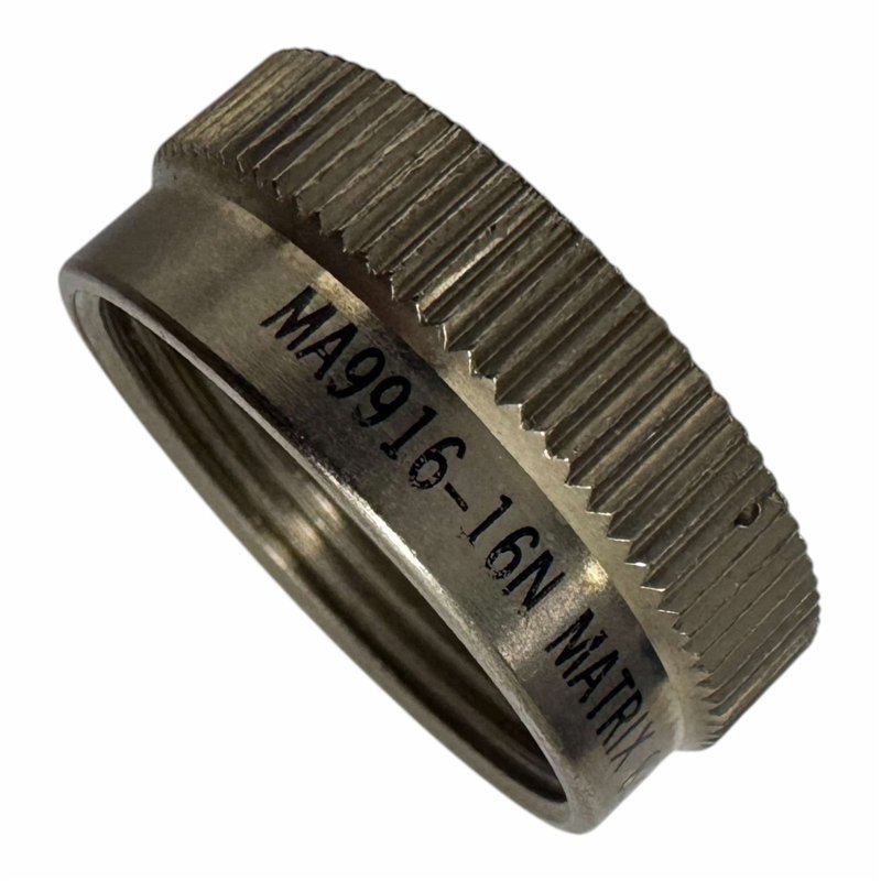 MA9916-16N Matrix Circular Mil Spec Connector Grommet Nut