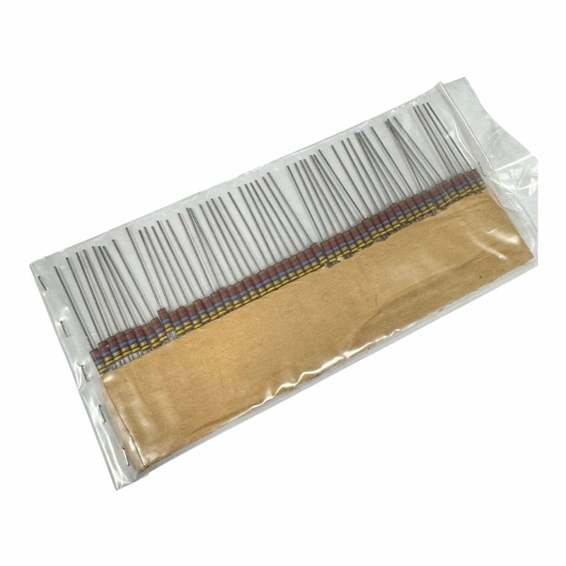 Carbon Film Resistors 1.26Mohm 1M26 1/4W 10% [QTY:50]
