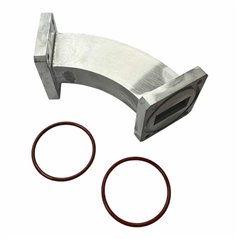 5245 Waveguide H-Bend 45 Degree WR112 WR-112