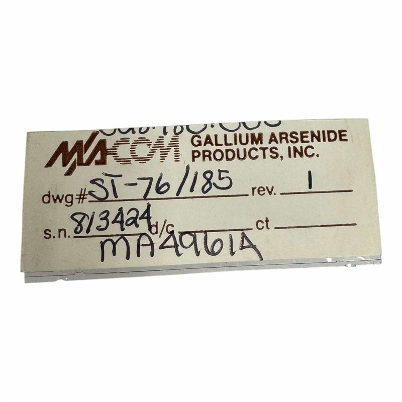 ST76/185 MA49614 Macom RF VHF Diode 9Ghz