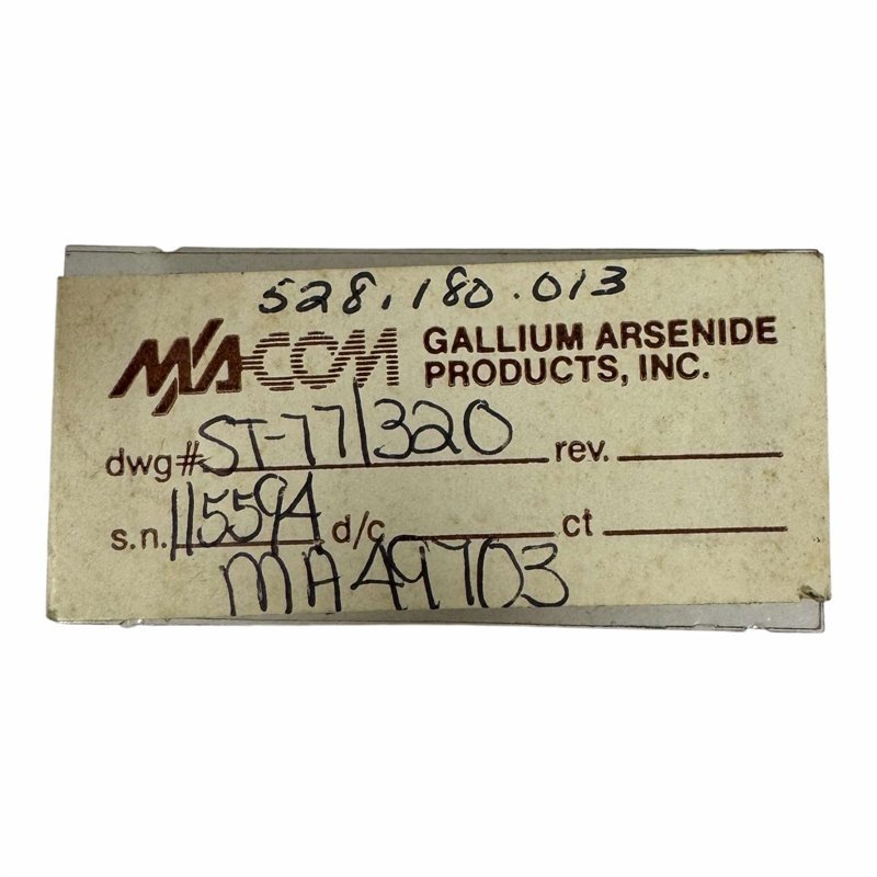 ST77/320 MA49703 Macom RF VHF Diode 9Ghz