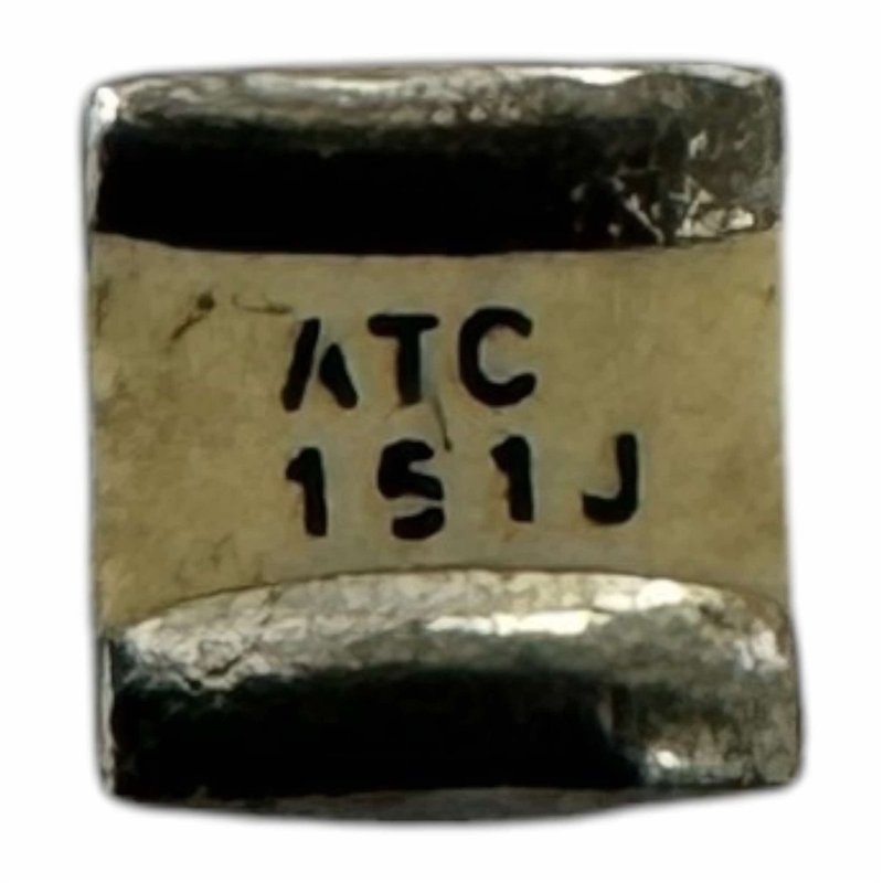 ATC100B151JP300X ATC RF Microwave Porcelain Multilayer Capacitors 150pF 300V 5%