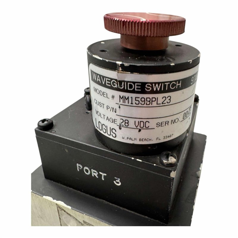 MM159BPL23 Logus Waveguide Switch 28Vdc WR159 WR-159