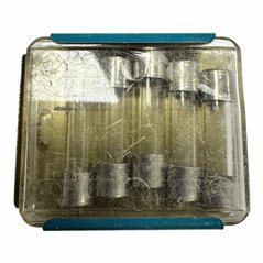 AGX3/8 Bussman Fast Acting Glass Fuses 250V 3/8A Qty:5