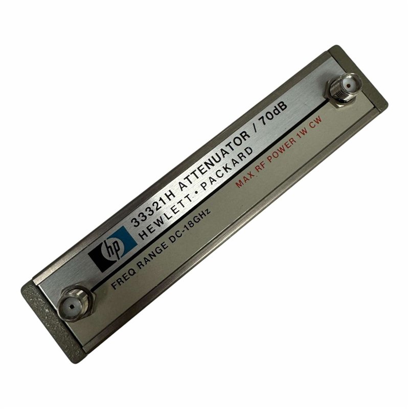 33321H HP Programmable Step Attenuator 70db 18Ghz