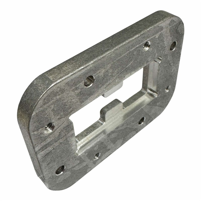 Waveguide Shim Flange Technicraft Double Ridge WRD350 WRD-350 70x51x6.5mm
