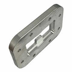Waveguide Shim Double Ridge Flange WRD350 WRD-350 70x51x6.5mm
