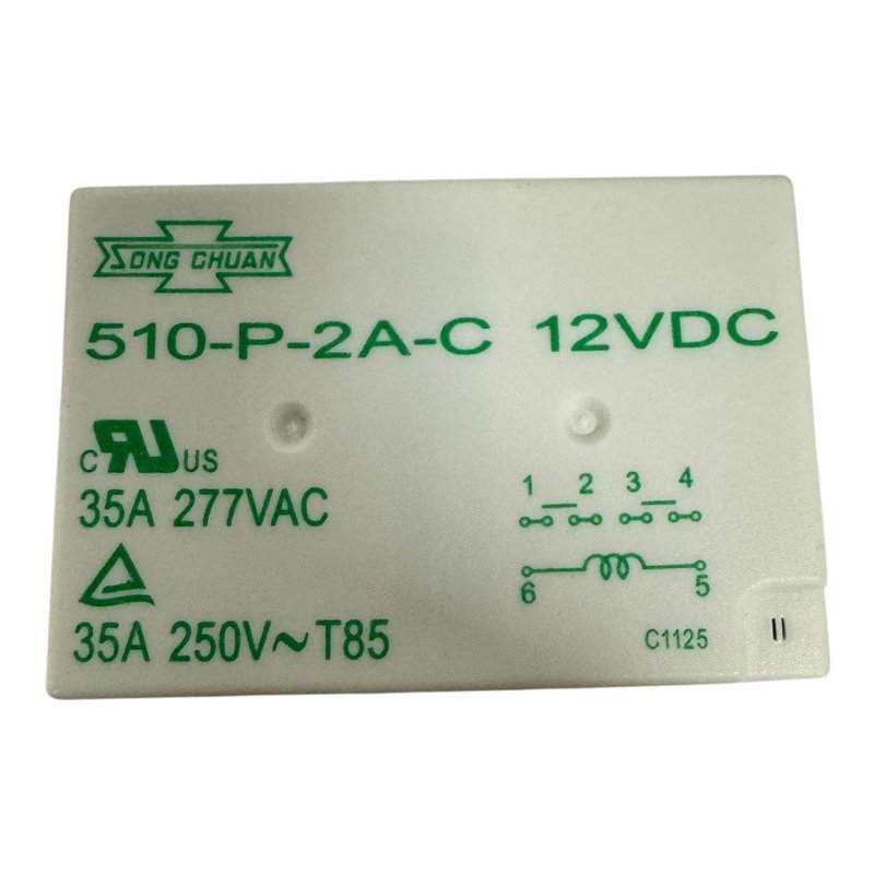 510-P-2A-C Song Chang Heavy Duty Industrial Relay 35A 12Vdc
