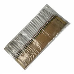 Carbon Film Resistors 3.9Mohm 3M9 1/2W 5% [QTYx50]