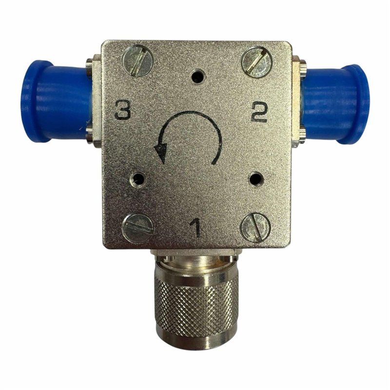 009808252E Forem Coaxial Circulator - Isolator Tunable UHF 340-410Mhz 100w/50w N Type Loss 0.5db Isol 21db