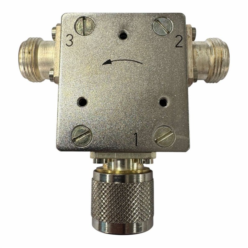 009808252E Forem Coaxial Circulator - Isolator Tunable UHF 340-410Mhz 100w/50w N Type Loss 0.5db Isol 21db