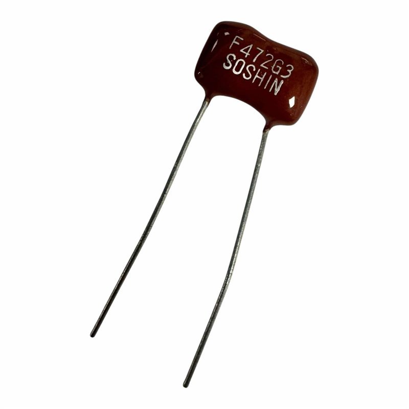 F472G3 Soshin Capacitor Radial Silver Mica 4.7nF 300V