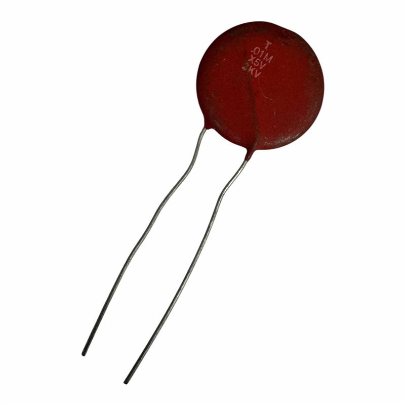 X5V Capacitor Radial Ceramic Disc 0.01uF 10nF 2kV