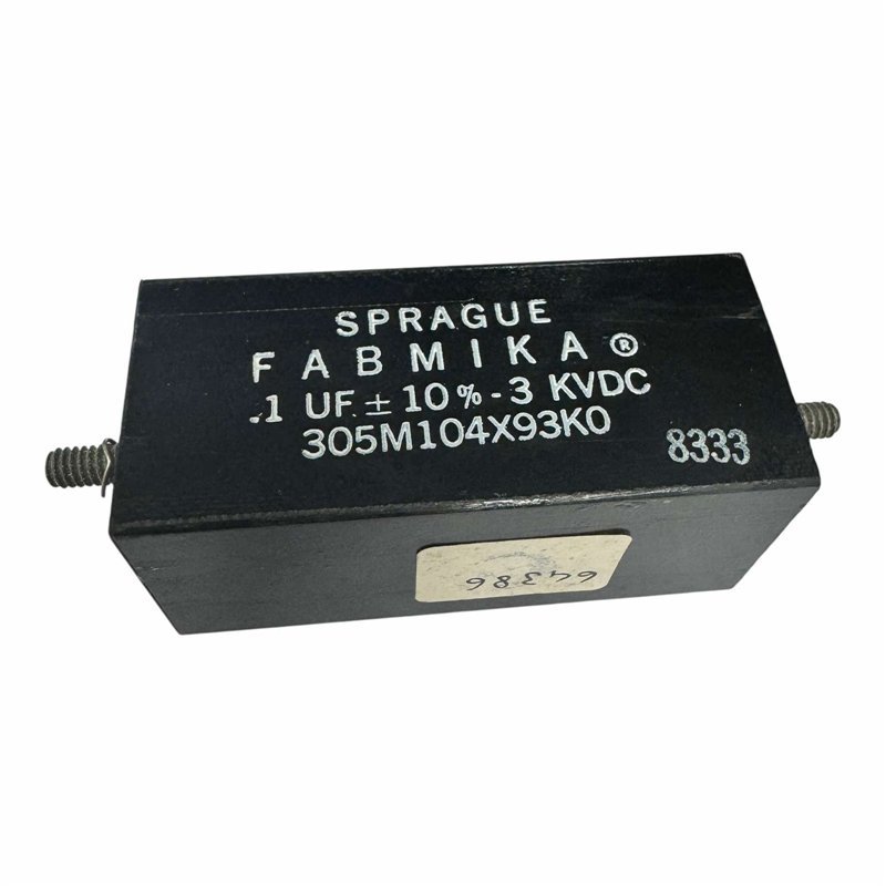 305M104X93K0 Sprague Capacitor High Voltage 0.01uF 10nF 3kV 10%