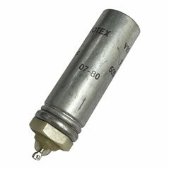 V10 Protex Paper In Oil Capacitor 1uF 500V 72x22.5mm