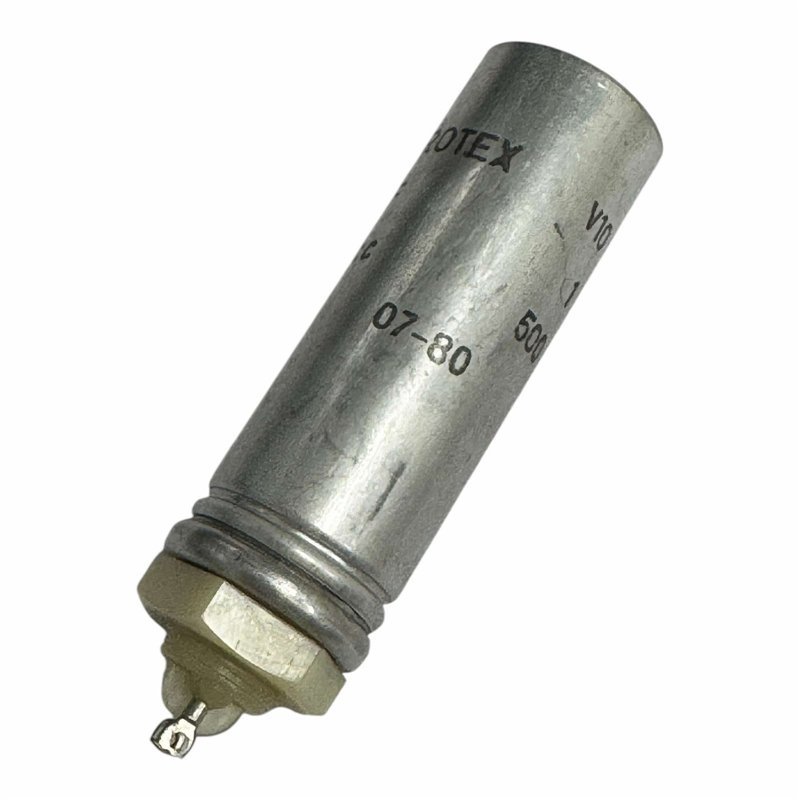 V10 Protex Paper In Oil Capacitor 1uF 500V 72x22.5mm