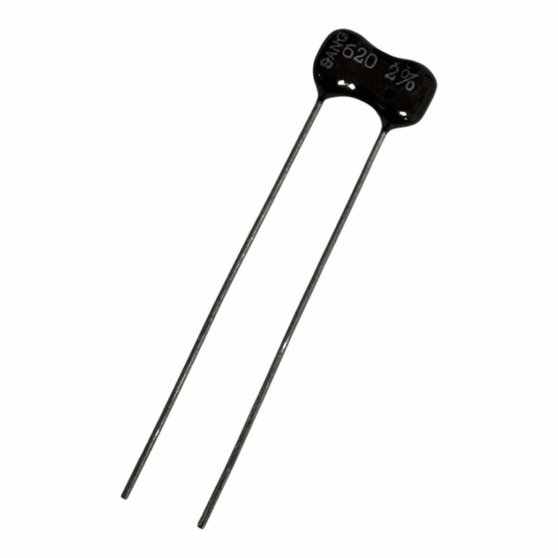 Sangamo Capacitor Radial Silver Mica 620pF 300V 2%