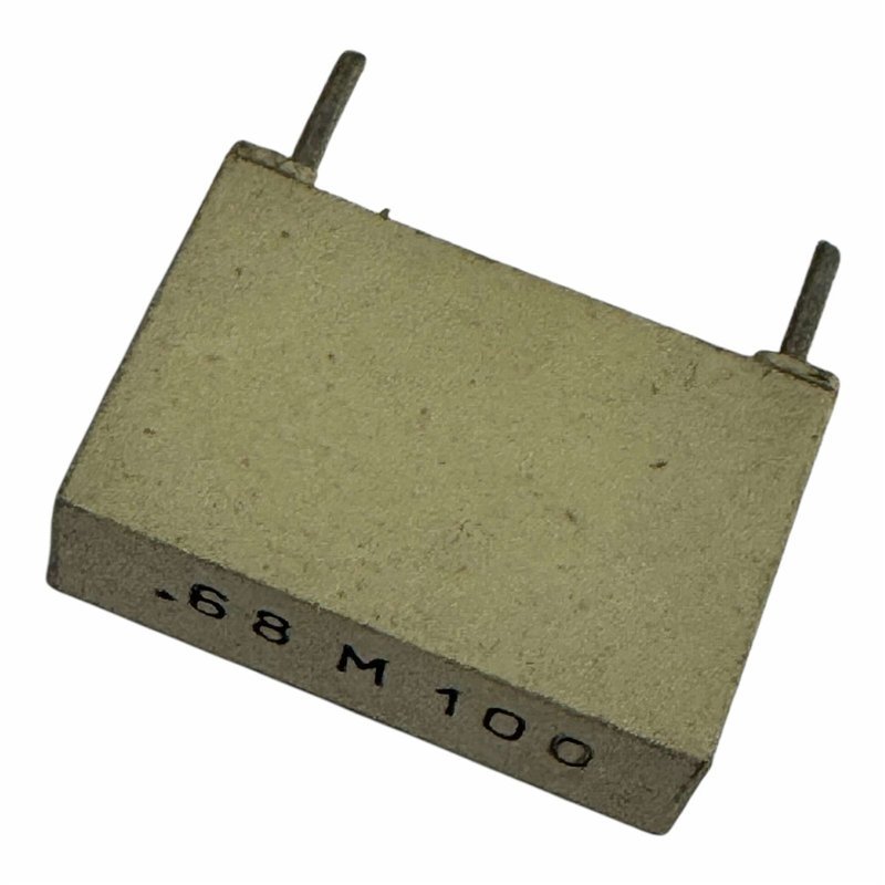 Capacitor Radial Film 0.68uF 680nF 100V 18x12mm