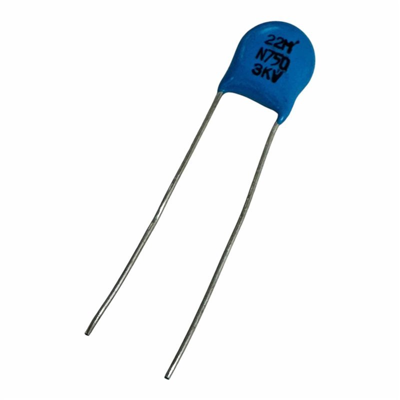 N750 Capacitor Ceramic Disc 22pF 3kV