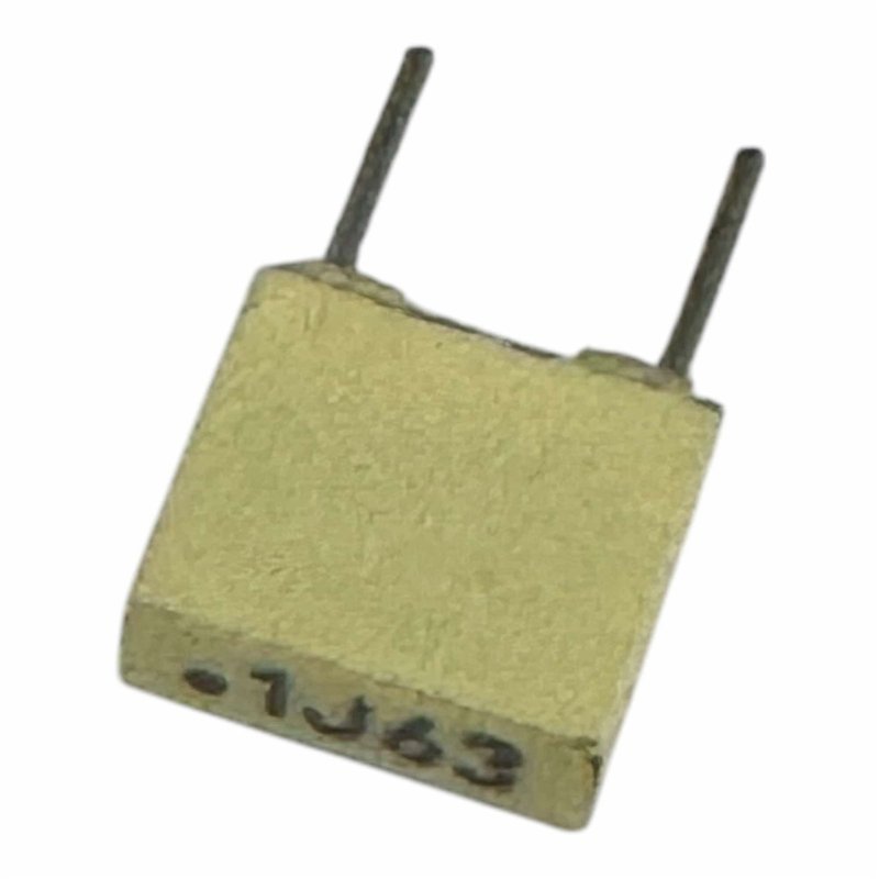 R82DC3100AA50J Arcotronics Capacitor Radial Film 0.1uF 63V 5% 7.25x6.85mm Qty:3000