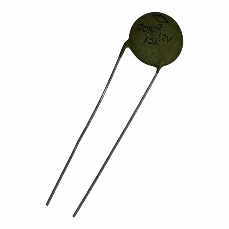 Y5F Capacitor Radial Ceramic Disc 200nF 12V 20%