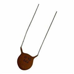 Capacitor Radial Ceramic Disc 10pF 6kV