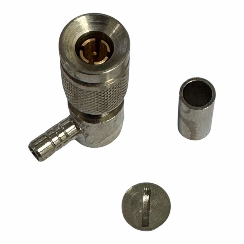 Compel RF Connector DIN 1.0/2.3 Right Angle