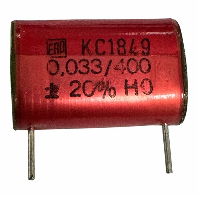 KC1849 ERO Capacitor Polycarbonate Film 33nF 400V 20%