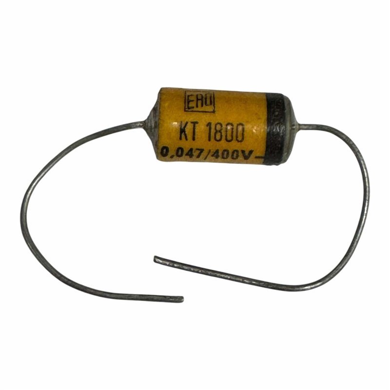 KT1800 ERO Capacitor Axial Polycarbonate Film 47nF 400V