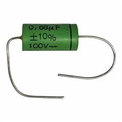 MKT1814 ERO Capacitor Axial Polyester Film 0.68uF 680nF 100V 10% 20.5x10mm