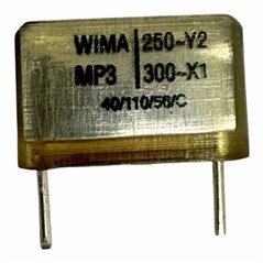 250-Y2 Wima Capacitor Radial Film 2.2nF 300V 13.5x8.5mm