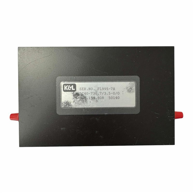 PM5C40-730.7/3.5-0/0 K&L Microwave RF Filter Bandpass SMA 730Mhz