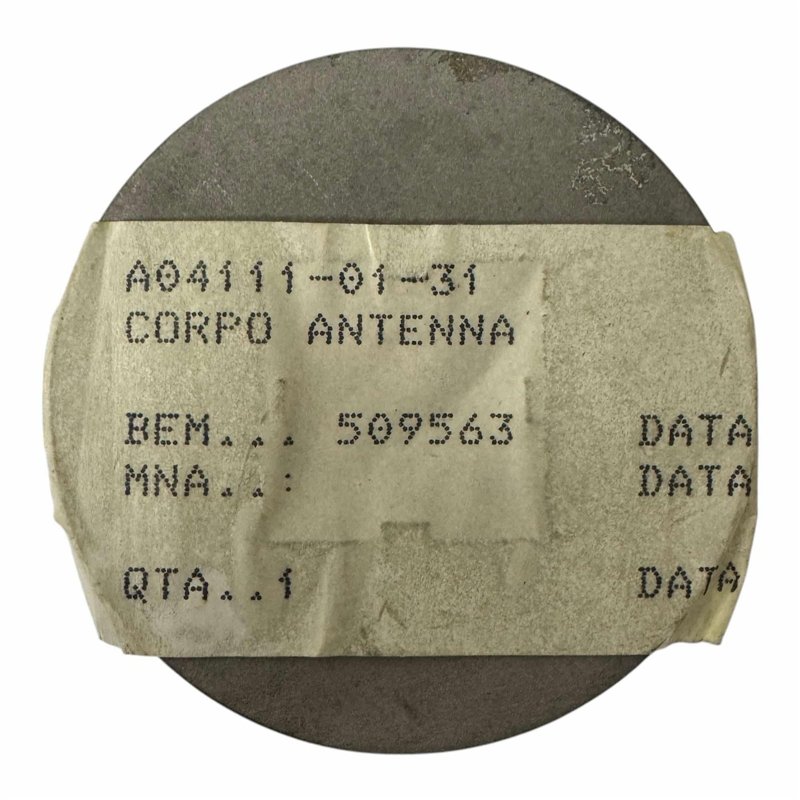 Quad Ridge Quadruple Waveguide Antenna Body 17.56x17.56mm  Length 30mm