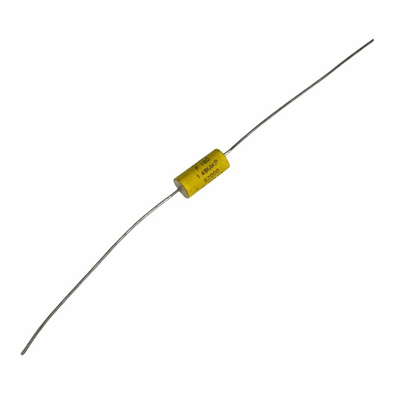 1.48MKP Arcotronics Capacitor Axial Film 62nF 160V 10x4.5mm