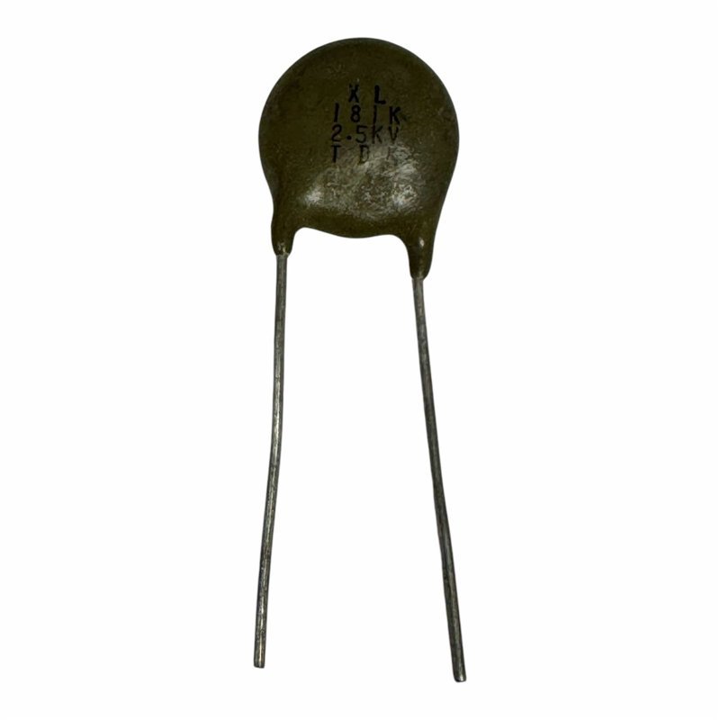 TDK Capacitor Radial Ceramic Disc 180pF 2.5kV
