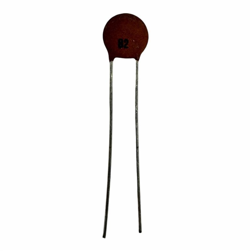 Capacitor Radial Ceramic Disc 82pF 2kV