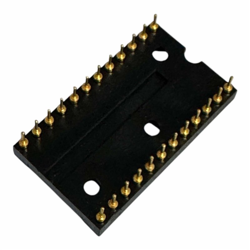 Dip Dil IC Socket 24 Pins 30.5x17.75mm