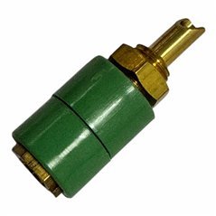 R941922 Radiall Connector Banana Female Plug 4mm Green