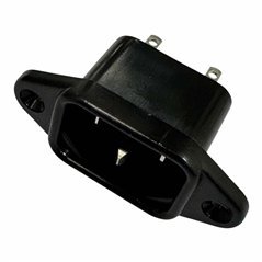 54/3 6A 250V Power Male Socket