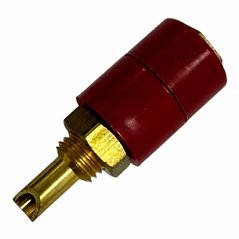 R941921 Radiall Connector Banana Female Plug 4mm Red
