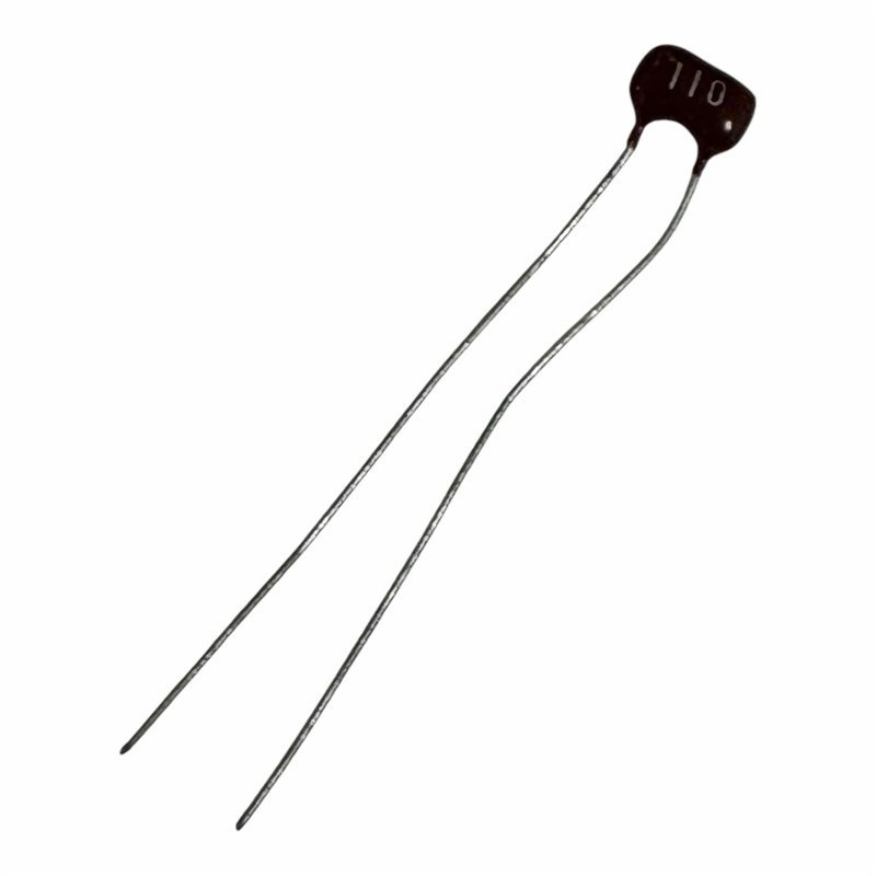Capacitor Radial Silver Mica 110pF 300V 2%
