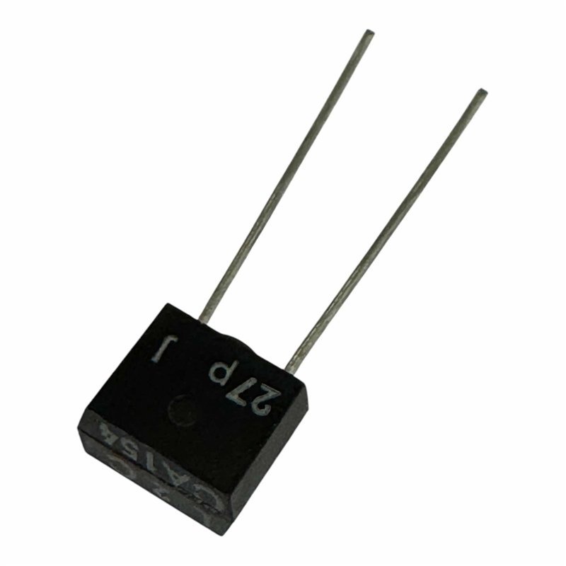 CA154 L2C Capacitor Radial Mica Film 27pF 250V 5%