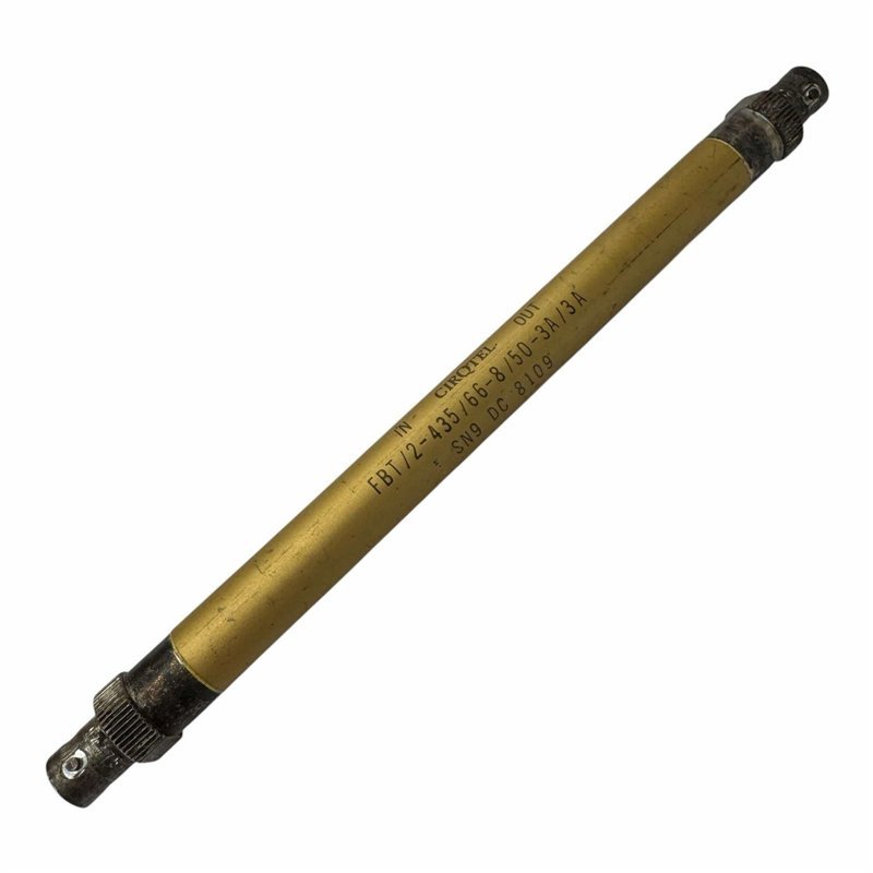 FBT/2-435/66-8/50-3A/3A Cirqtel Bandpass Filter Coaxial BNC CF:435Mhz BW:66Mhz
