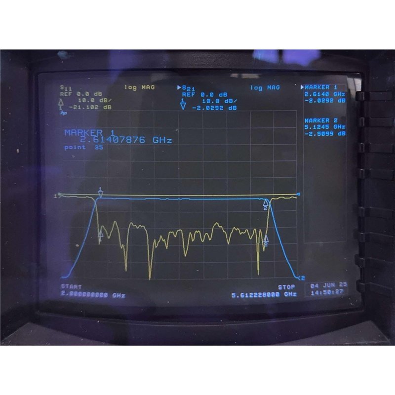 2466A Teledyne Duplexer Microwave SMA 1-2: 2600-5000Mhz 2-3:8000-10050Mhz