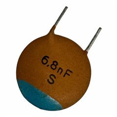 Capacitor Radial Ceramic Disc 6.8nF 600V