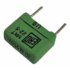 MKT Ero Capacitor Radial Film 10nF 250V